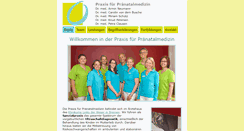 Desktop Screenshot of praenatalmedizin-bremen.de